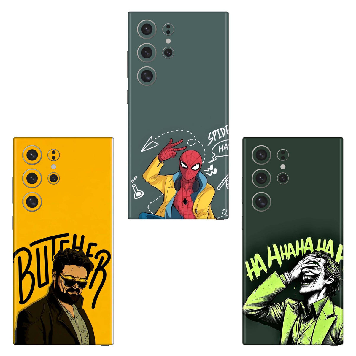 Combo 156 Mobile Skin Pack Of 3 Combo