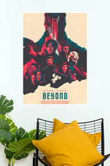 Star Trek Beyond (2016) Illustrated Movie Paper Poster (Hollywood Poster)