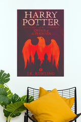 Harry Potter and the Order of the Phoenix Book Cover Paper Poster (Hollywood Poster)