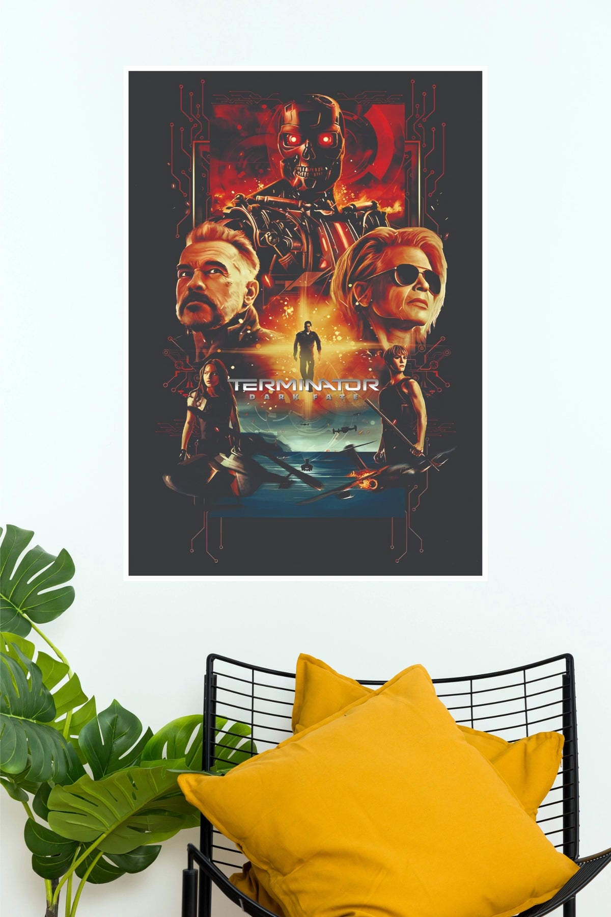 Terminator: Dark Fate Sci-Fi Action Paper Poster (Hollywood Poster)