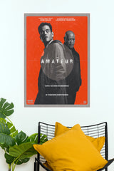 The Amateur Rami Malek & Laurence Fishburne Action Thriller Movie Paper Poster (Hollywood Poster)