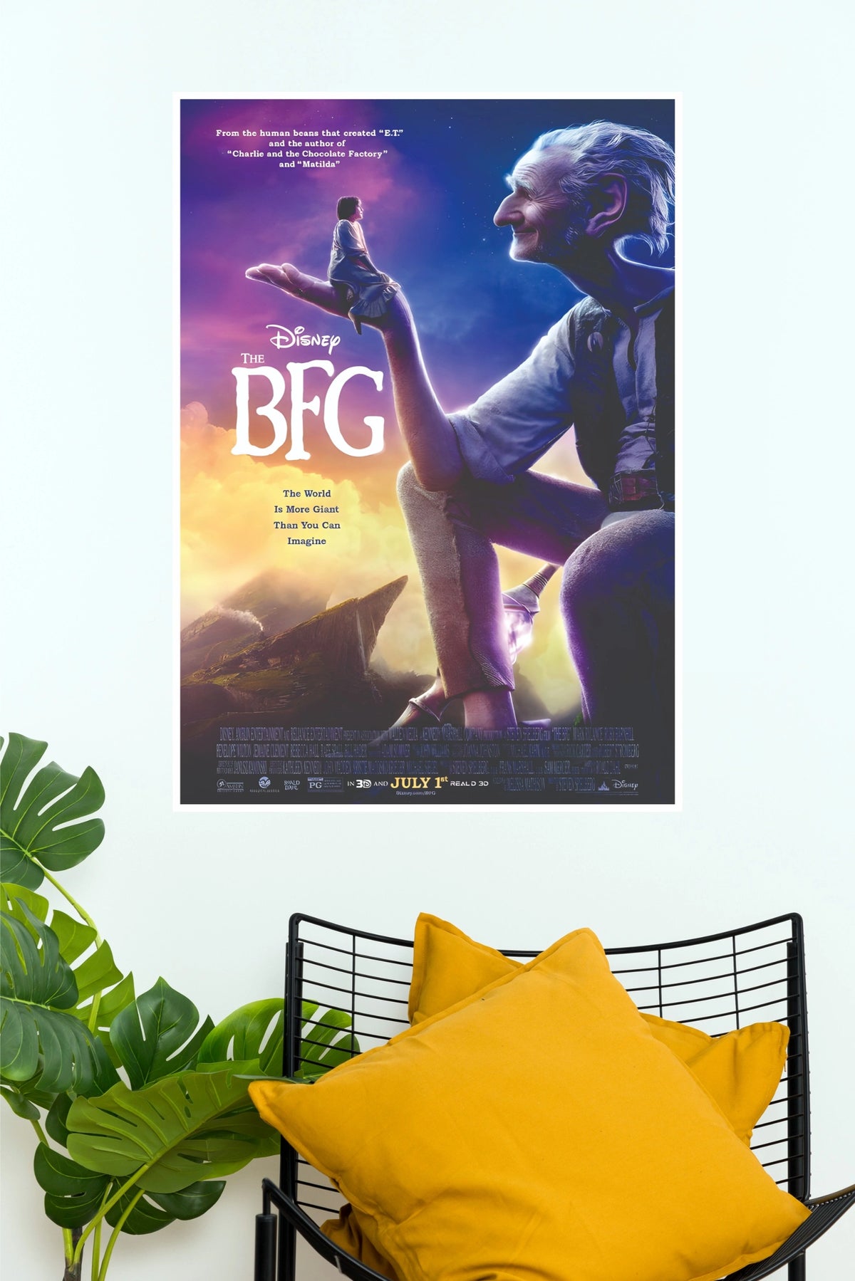 Disney's The BFG Fantasy Adventure Movie Paper Poster (Hollywood Poster)