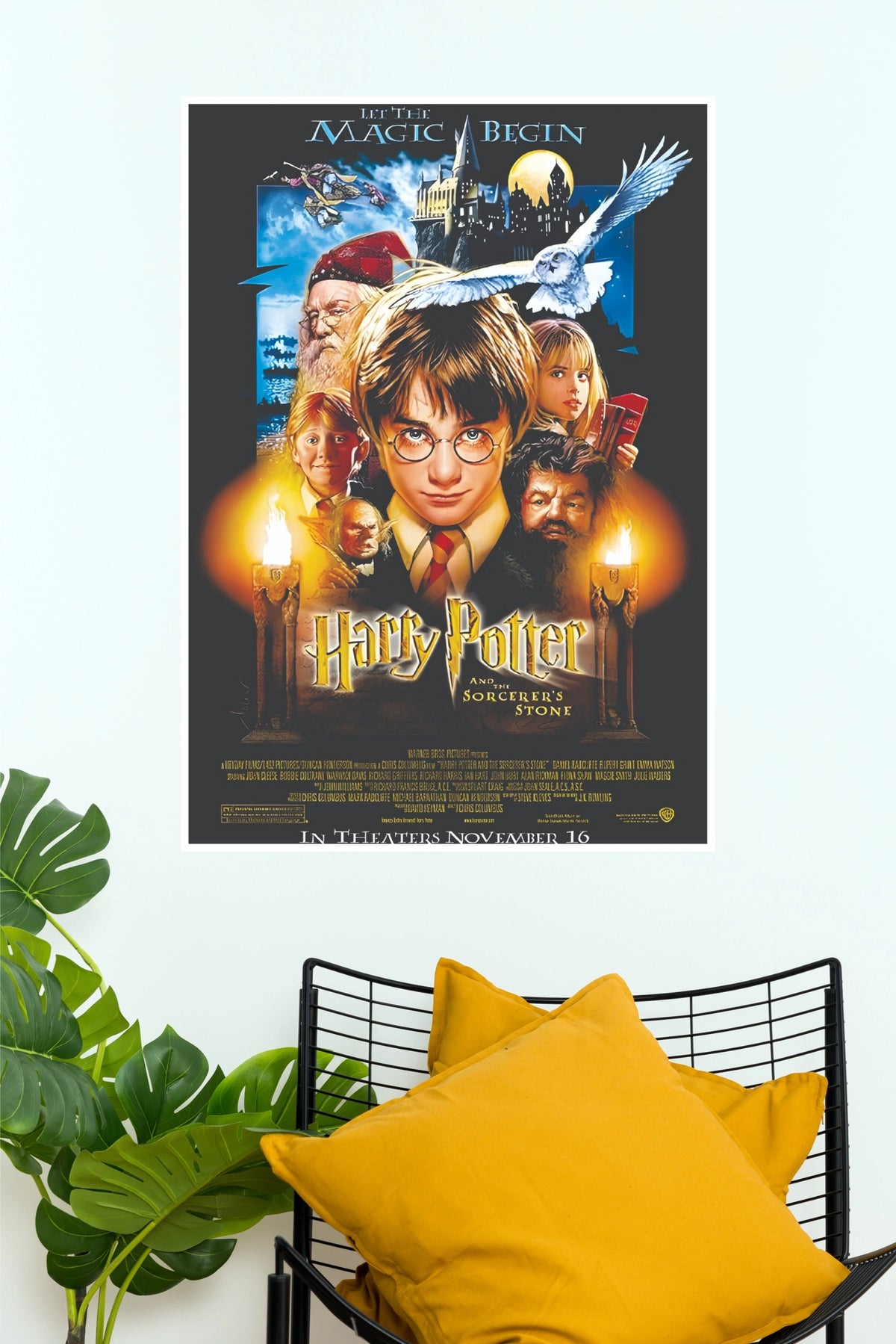 Harry Potter and the Sorcerer's Stone Movie Paper Poster (Hollywood Poster)
