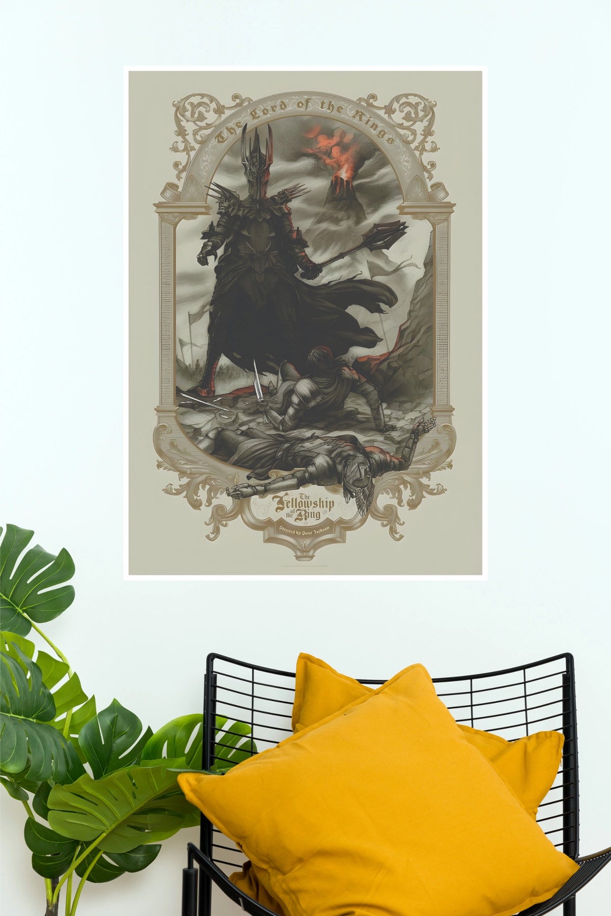 The Lord of the Rings Sauron Paper Poster (Hollywood Poster)