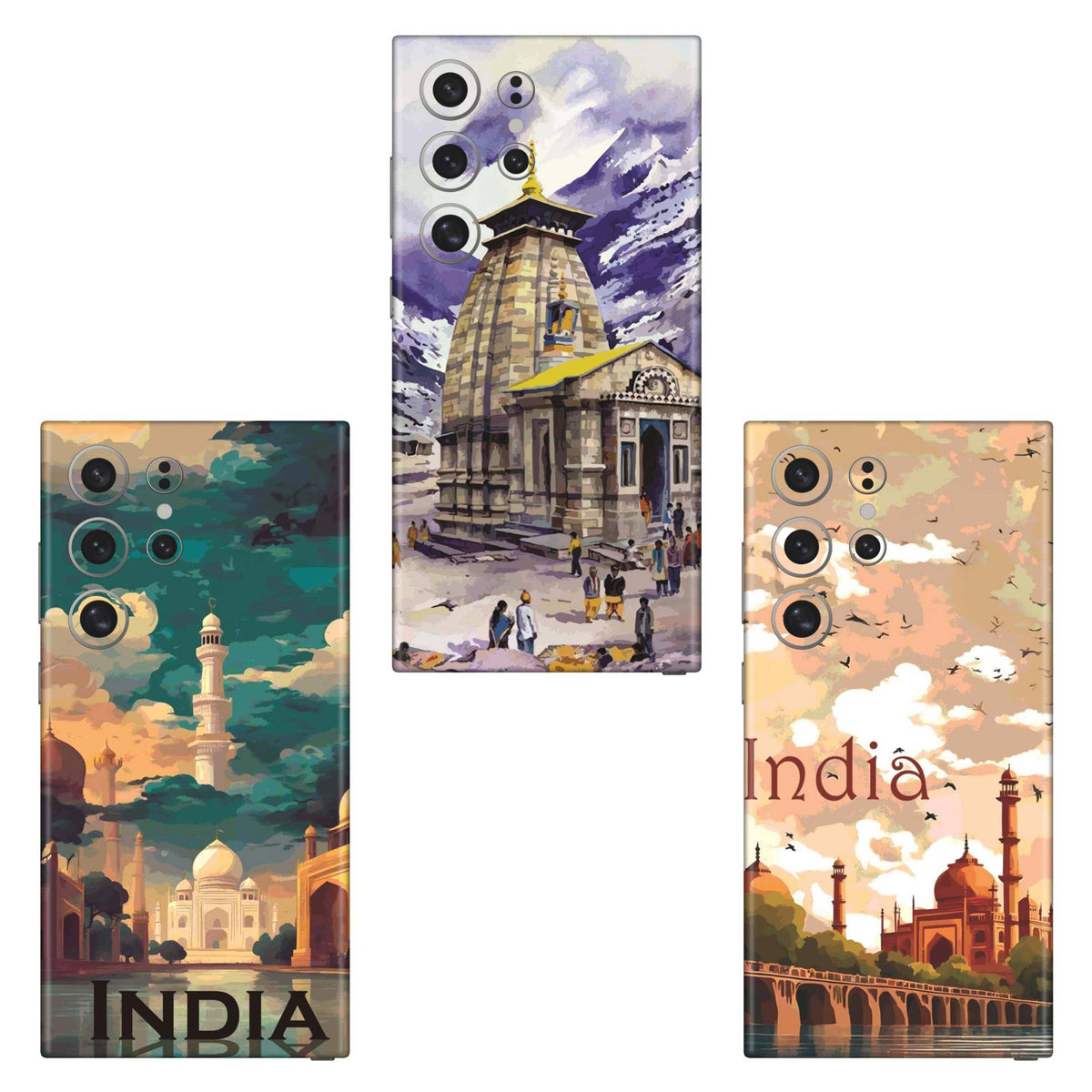 Combo 160 Mobile Skin Pack Of 3 Combo