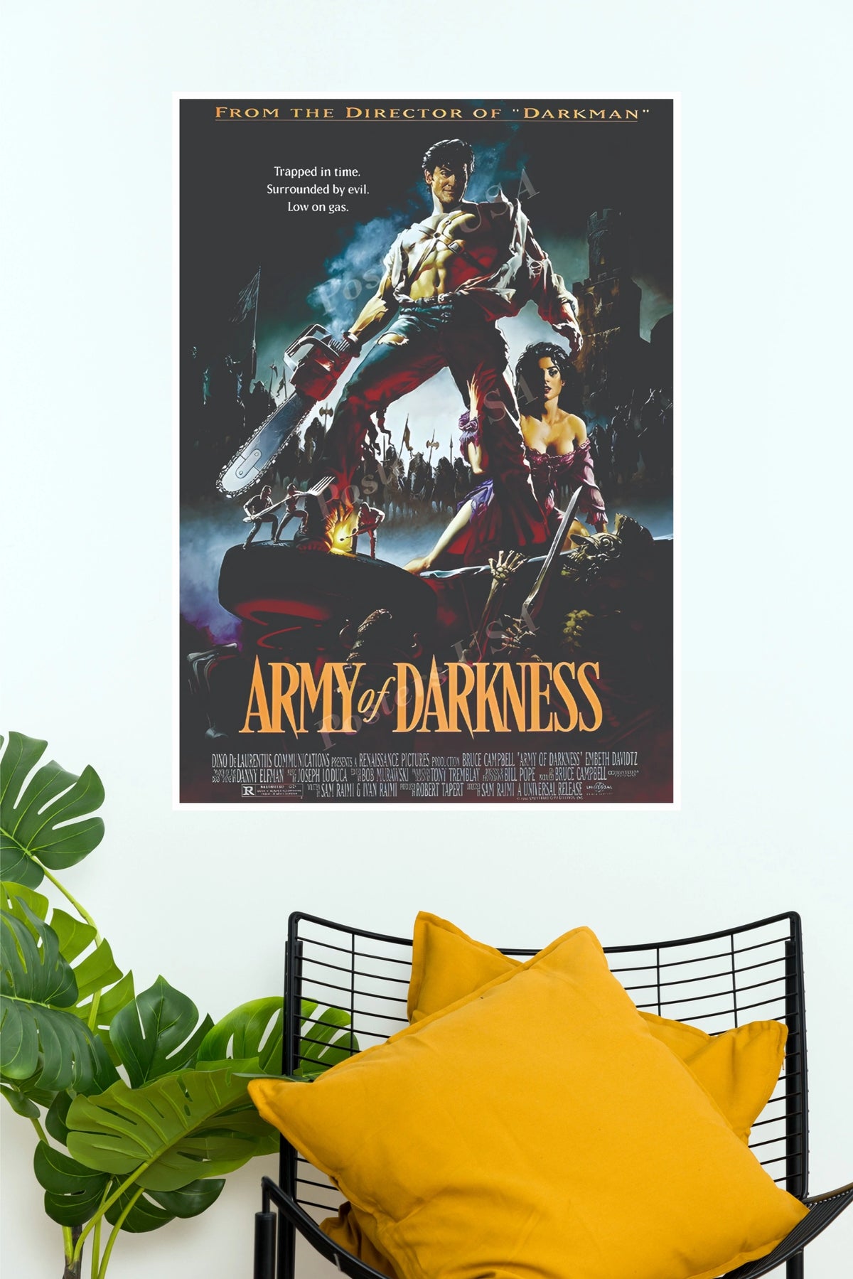 Army of Darkness Vintage Movie Paper Poster (Hollywood Poster)