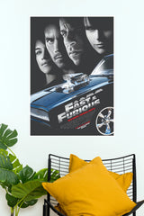 Fast & Furious (2009) Movie Paper Poster – Action Film Wall Art Print (Hollywood Poster)