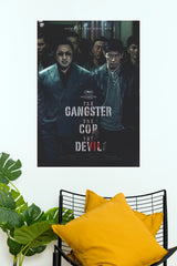 The Gangster, The Cop, The Devil Movie Paper Poster – Korean Crime Action Wall Art Print (Hollywood Poster)