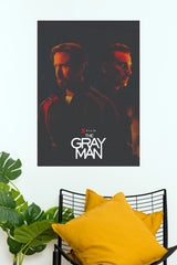 The Gray Man (2022) Ryan Gosling & Chris Evans Movie Paper Poster (Hollywood Poster)