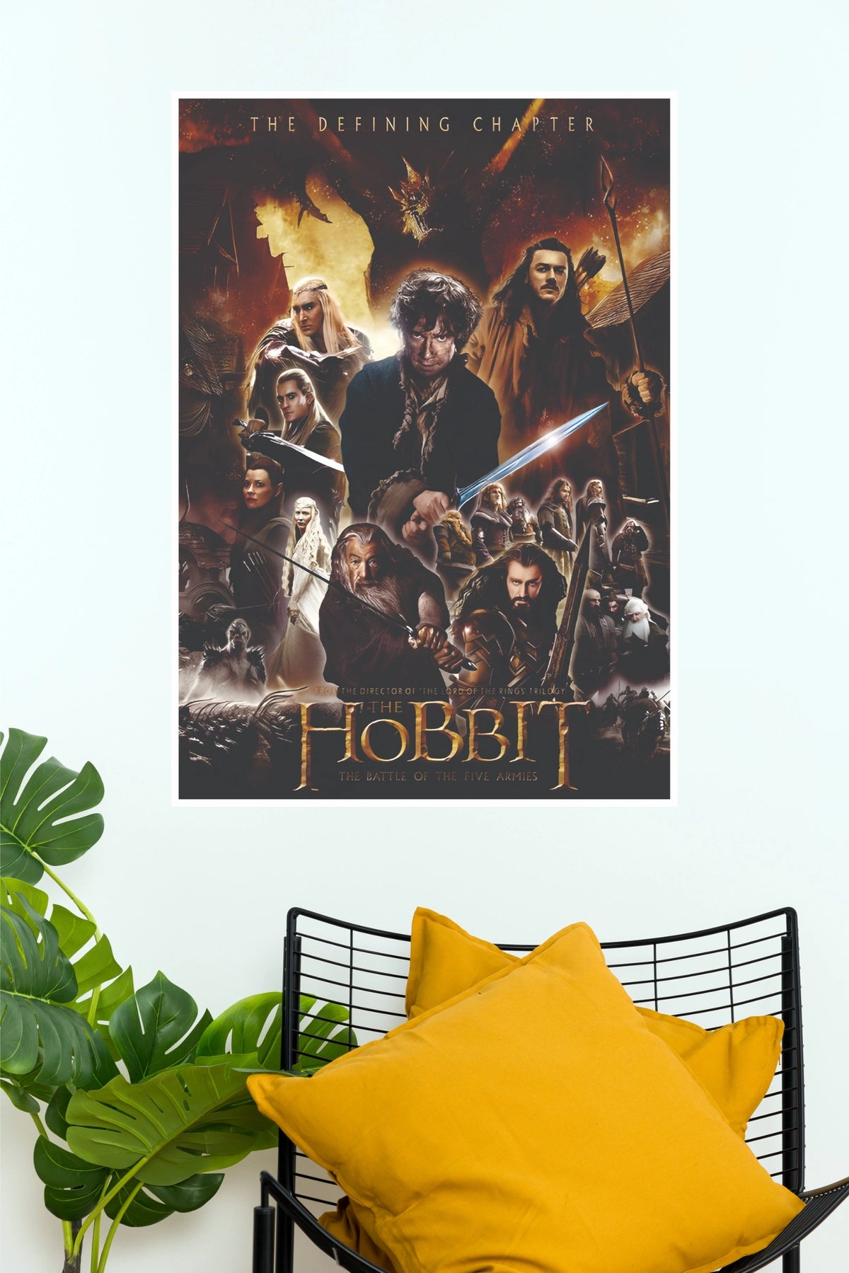 The Hobbit: The Battle of the Five Armies Cast Montage Paper Poster (Hollywood Poster)