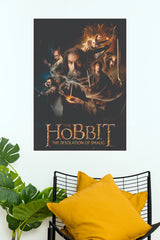 The Hobbit: The Desolation of Smaug Character Ensemble Paper Poster (Hollywood Poster)
