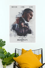The Irishman (2019) Martin Scorsese Crime Drama Paper Poster (Hollywood Poster)