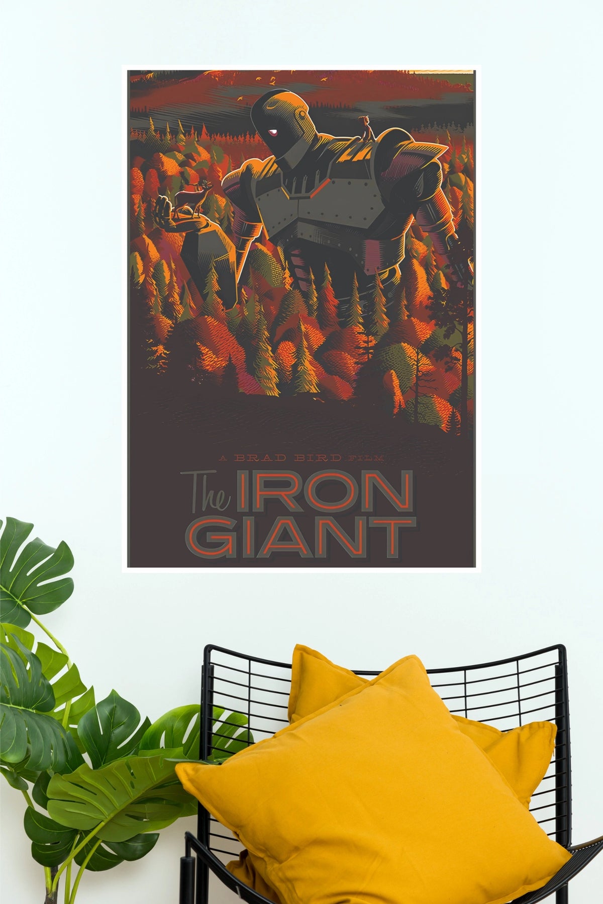The Iron Giant Classic Animated Sci-Fi Paper Poster (Hollywood Poster)
