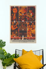 Mad Max: Fury Road Comic-Style Character Collage Paper Poster (Hollywood Poster)