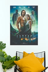 The Legend of Tarzan Action Adventure Paper Poster (Hollywood Poster)