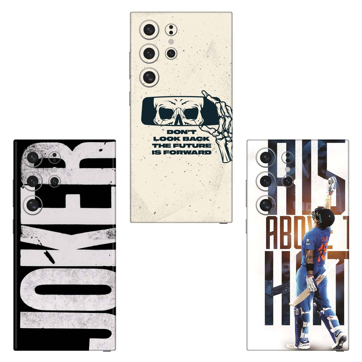 Combo 165 Mobile Skin Pack Of 3 Combo