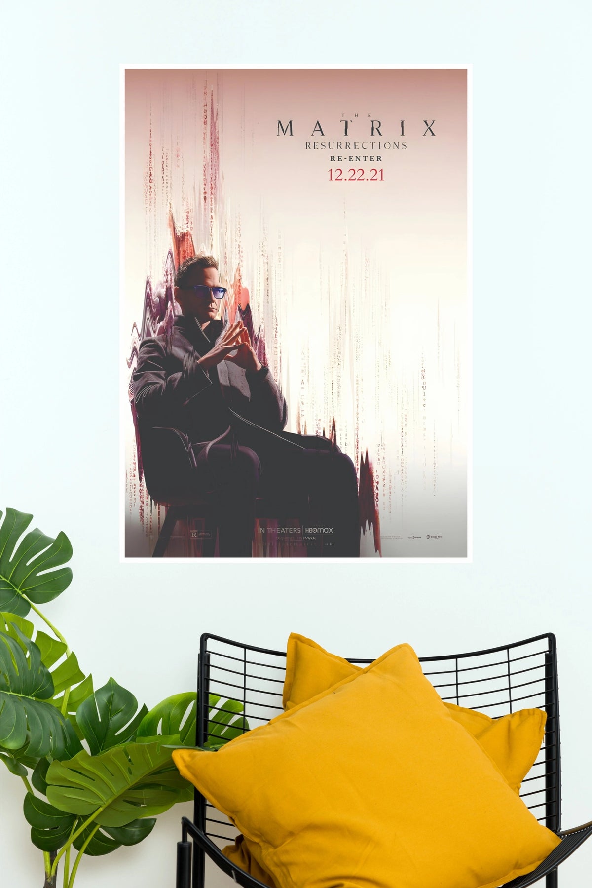 The Matrix Resurrections Neil Patrick Harris The Analyst Paper Poster (Hollywood Poster)