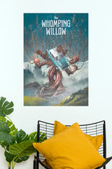 The Whomping Willow Harry Potter Flying Ford Anglia Paper Poster (Hollywood Poster)