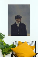 Peaky Blinders Tommy Shelby Cillian Murphy Portrait Paper Poster (Hollywood Poster)
