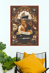 Titanic 1997 Jack and Rose Vintage Ensemble Paper Poster (Hollywood Poster)