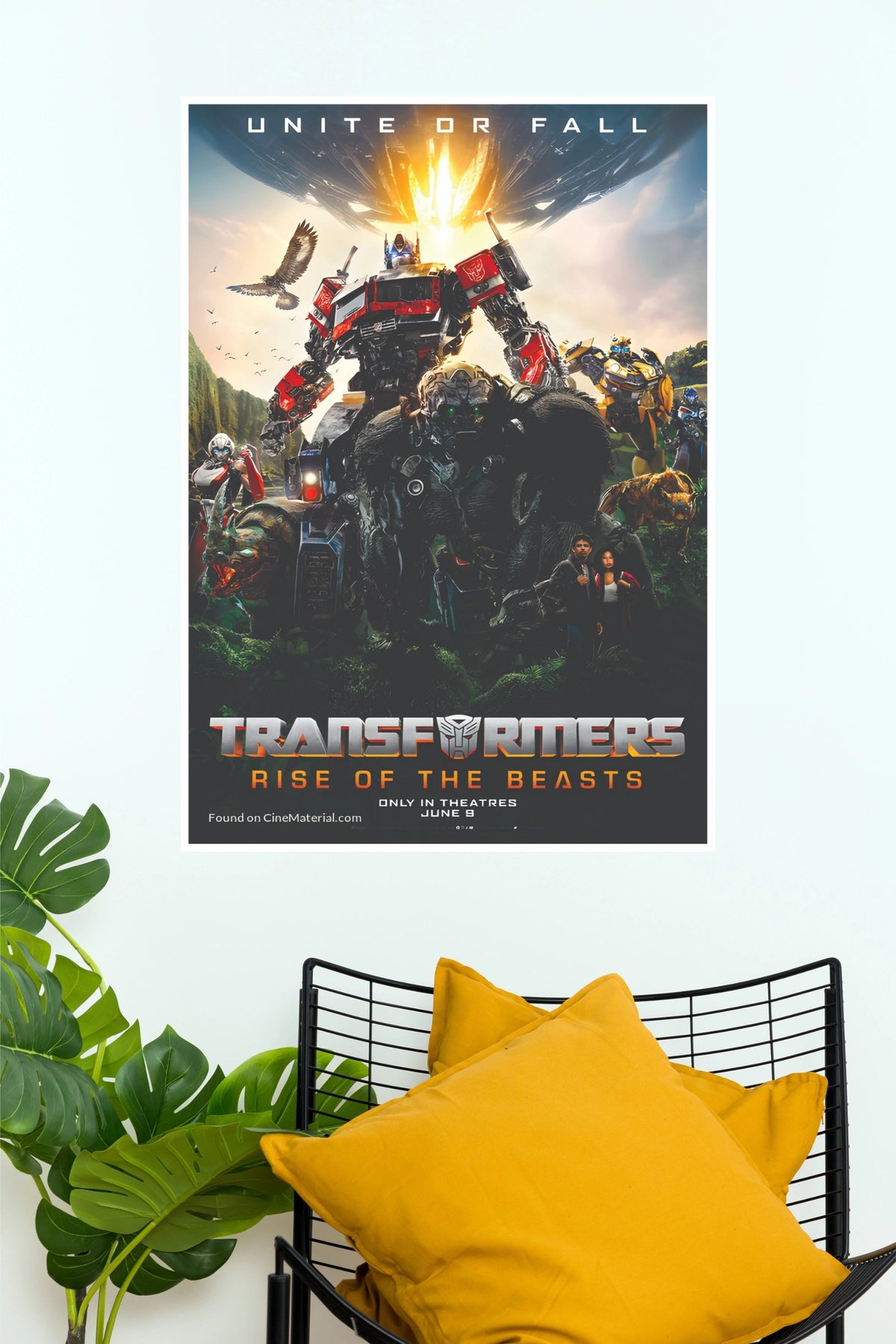 Transformers: Rise of the Beasts Optimus Prime & Maximals Paper Poster (Hollywood Poster)