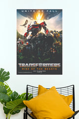 Transformers: Rise of the Beasts Optimus Prime & Maximals Paper Poster (Hollywood Poster)