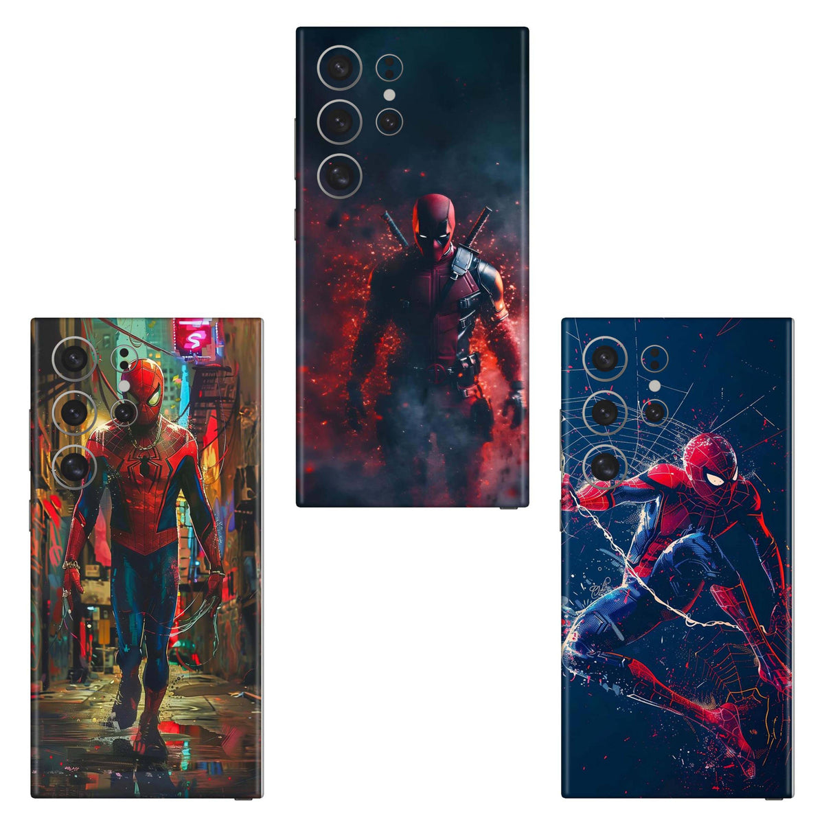 Combo 173 Mobile Skin Pack Of 3 Combo