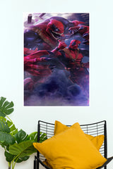 Marvel Venompool & Deadpool Symbiote Art Poster (Hollywood Poster)