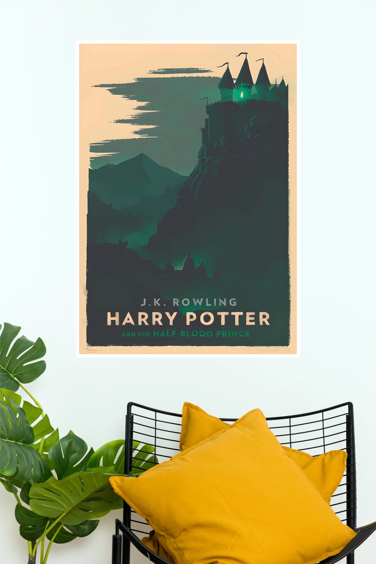 Harry Potter and the Half-Blood Prince Poster – Hogwarts Castle Landscape Wall Art Print (Hollywood Poster)