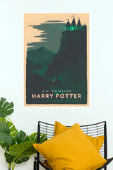 Harry Potter and the Half-Blood Prince Poster – Hogwarts Castle Landscape Wall Art Print (Hollywood Poster)