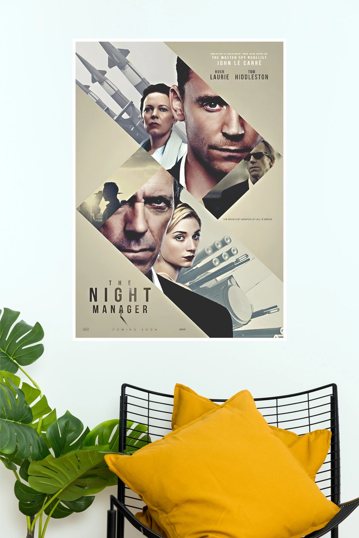 Vintage Spy Thriller Wall Poster – Classic Secret Agent Cinematic Art Print (Series  Poster)