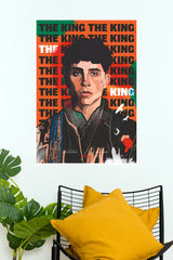 The King Inspired Cinematic Portrait Wall Art Poster (Series Poster)