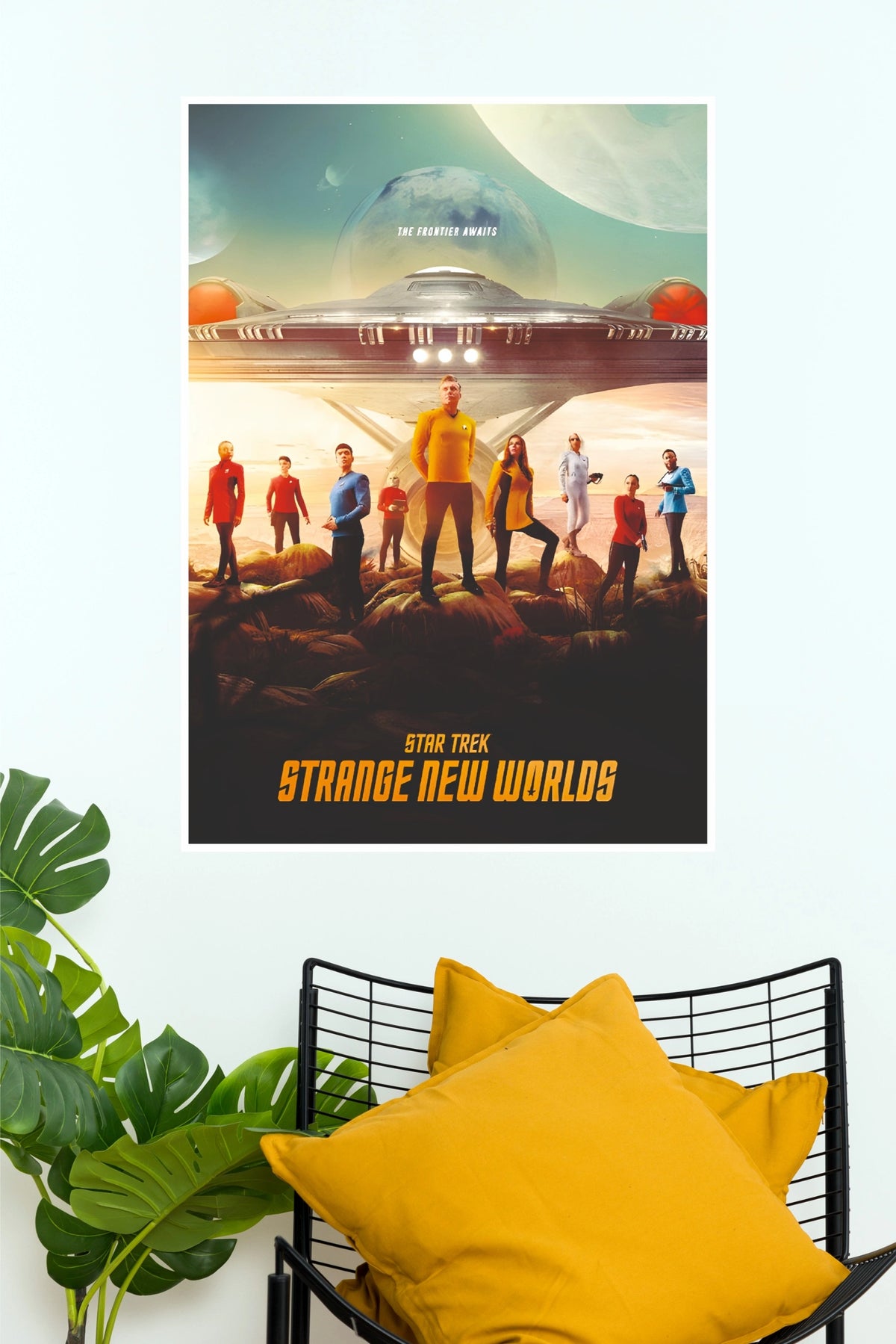 Star Trek: Strange New Worlds Poster | Sci-Fi Space Adventure Wall Decor   (Series  Poster)