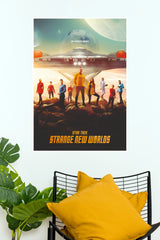 Star Trek: Strange New Worlds Poster | Sci-Fi Space Adventure Wall Decor   (Series  Poster)