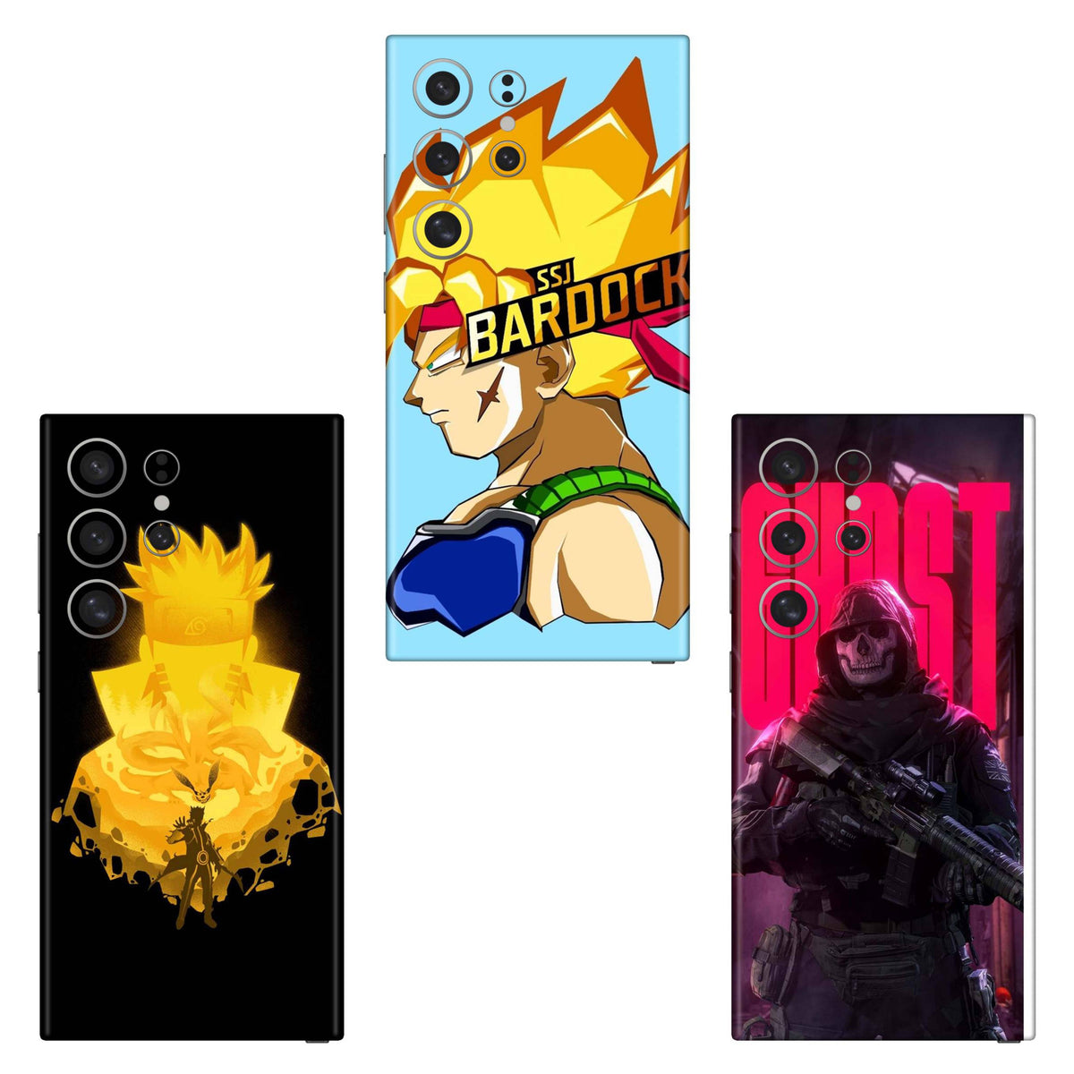Combo 178 Mobile Skin Pack Of 3 Combo