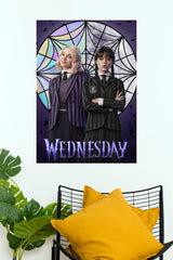 Wednesday & Enid Inspired Poster – Gothic Academy Duo Wall Art (Series  Poster)
