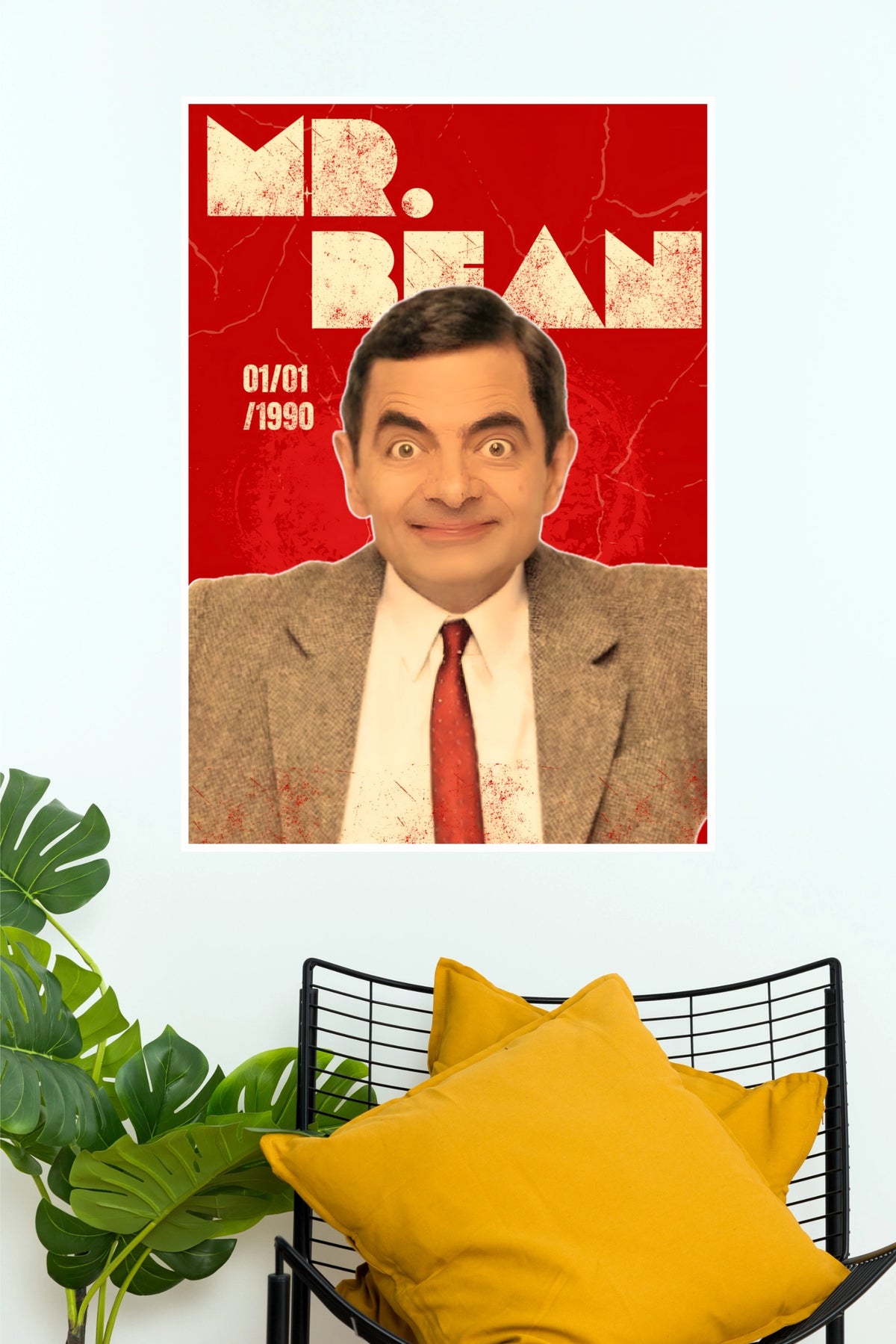 Mr. Bean Poster – Classic British Comedy Character Wall Art (Series  Poster)