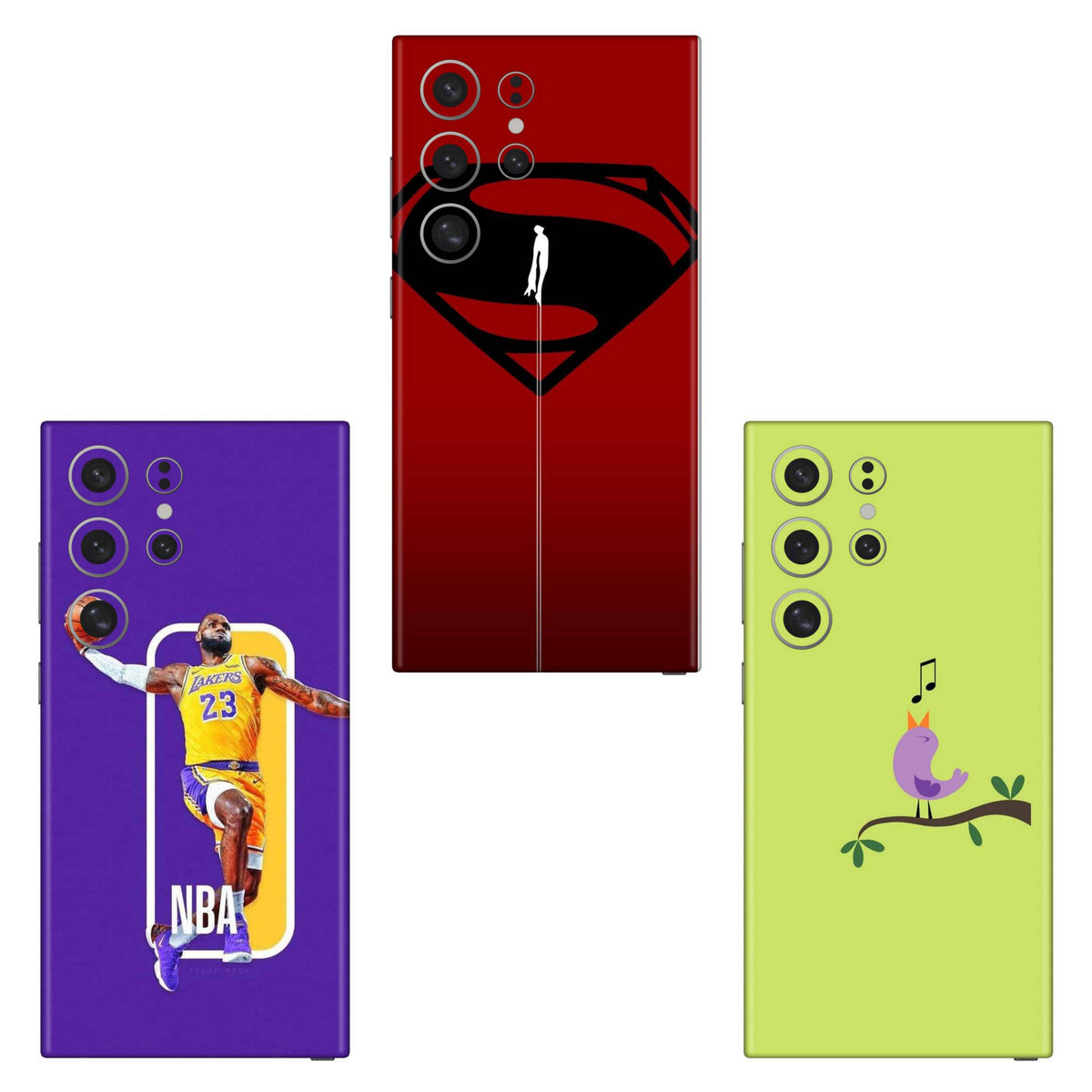 Combo 17 Mobile Skin Pack Of 3 Combo