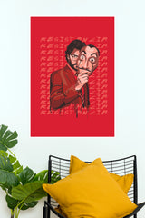 Money Heist Professor Dali Mask Poster | La Casa de Papel Resistance Wall Art (Series  Poster)