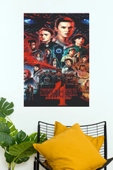 Stranger Things Retro Horror Poster – Upside Down TV Series Wall Art (Series  Poster)