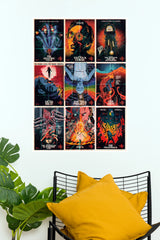 Stranger Things Season 4 Poster – Retro Horror Episode Collage Wall Art  (Series  Poster)