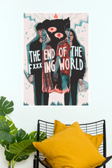 The End of the F*ing World Poster | Vintage Indie TV Series Wall Art**  (Series  Poster)