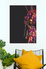 Star Wars The Rise of Skywalker Character Poster – Dark Galaxy Wall Art   (Series  Poster)