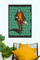 Joker Laugh Pop Art Poster – Bold Comic Character Wall Art (Super Hero Poster) (Copy)