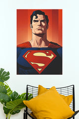 Man of Steel Classic Superhero Poster (Super Hero Poster)