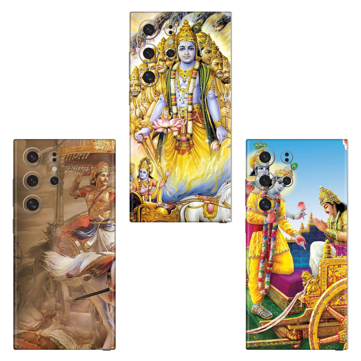Combo 197 Mobile Skin Pack Of 3 Combo