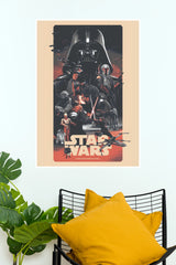 Star Wars Galaxy Heroes Movie Poster – Epic Sci-Fi Wall Art  (Super Hero Poster)