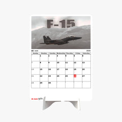 Air FIGHTER PLANE Beast Premium Table Desk Calendar