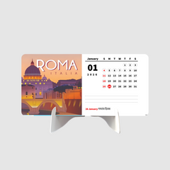 DREAM City Place Premium Table Desk Calendar