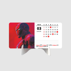 Iron Man Premium Table Desk Calendar